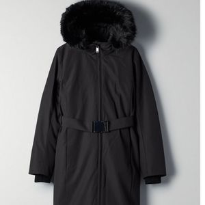 Babaton Tahoe Parka Black Size Medium